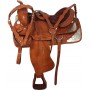 15 Hand Carved Western Pleasure Silver Show Saddle Tack