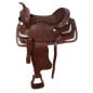 Dark Brown Show Western Trail Saddle Tack Package 15 17