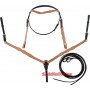 Tooled Headstall Reins Breast Collar Tack Package Set