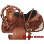 New Western Show Saddle Brown Silver Show Set 15