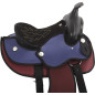 New 10 Pony Mini Red Blue Western Horse Saddle Tack