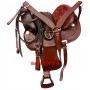 Custom Made Brown Western Trail Saddle Tack Package 15