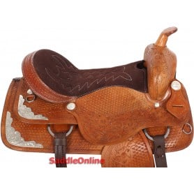 Premium Horse Western Trail Saddle & Tack Set 15 16 17 18