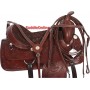 Premium Western Leather Horse Trail Saddle 15 16 17 18