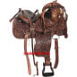 Custom Leather Western Horse Saddle Tack 15