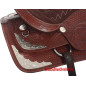 Premium Show Leather Western Trail Saddl Tack 17 18