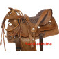 Premium Western Pleasure Trail Horse Saddle 15 16 17 18