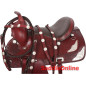 Beautiful Western Leather Horse Show Saddle Tack 15 16 17