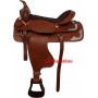 Western Brown Tooled Show Horse Saddle Tack Package 17