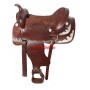 Western Leather Horse Show Saddle Set 16 17 18