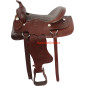 Premium Western Horse Tooled Trail Saddle 15 17 18