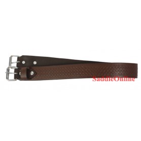 New Brown Leather Back Cinch