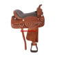 Comfortable Western Pleasure Trail Horse Saddle 16-17