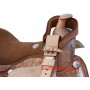 Hand Carved Western Leather Horse Show Saddle 16