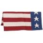 New Western US American Flag Wool Show Blanket