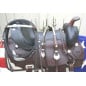 New 16 Brown Silver Star Western Horse Show Saddle