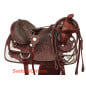 Premium Western Horse Leather Show Saddle 18
