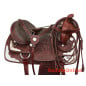 Premium Western Horse Leather Show Saddle 18