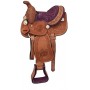 Miniature Horse Purple Kids Youth Leather Saddle 8