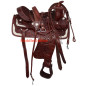 Grand Western Leather Show Saddle Tack Set 17