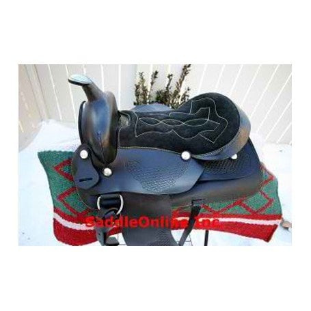 New western horse saddle pleasure ranch trail