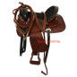 Pleasure Trail Western Horse Saddle Tack Brown 15