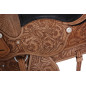 Hand Carved Western Trail Horse Saddle Tack Set 18