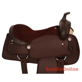 15-18 Western Synthetic Pleasure Horse Saddle Tack Pad