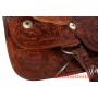 Hand Carved Custom Antique Saddle Tack 16 17