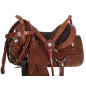 Brown Western Trail Saddle Tack Package 16