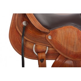 Premium Tan Reining Western Horse Saddle 15