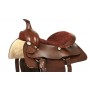 16 17 Brown Western Horse Leather Pleasure Saddle Tack