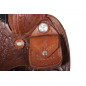 Hand Carved Western Pleasure Trail Horse Saddle Tack 15-17