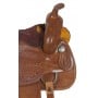 Western Pleasure Hand Carved Trail Horse Saddle 14 17