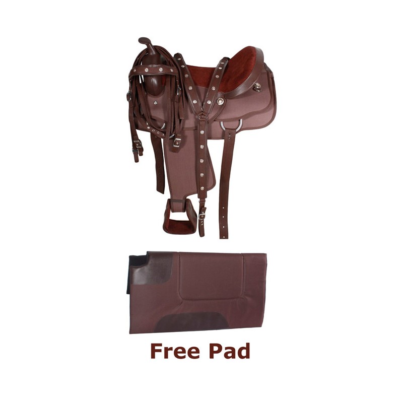 Texas Star Synthetic Western Horse Saddle Tack Pad 16