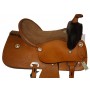 Tan Western Trail Pleasure Horse Leather Saddle
