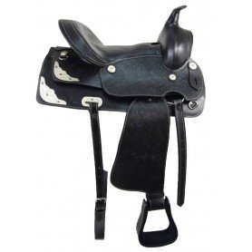 15 16 17 18 Black Western Show Horse Saddles