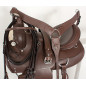 Pleasure Trail Western Horse Leather Saddle Tack  15 16