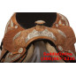 Custom Hand Carved Western Leather Show Saddle Tack 16