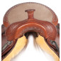 Ranch Work Pleasure Leather Trail Horse Saddle 18