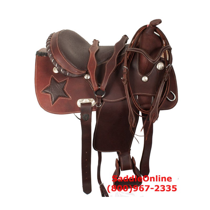 Ready To Ride Western Pleasure Trail Horse Saddle 16