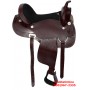 New Western Pleasure Leather Trail Horse Saddle 16 17