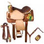 Pony Kids Youth Barrel Leather Saddle 12 13