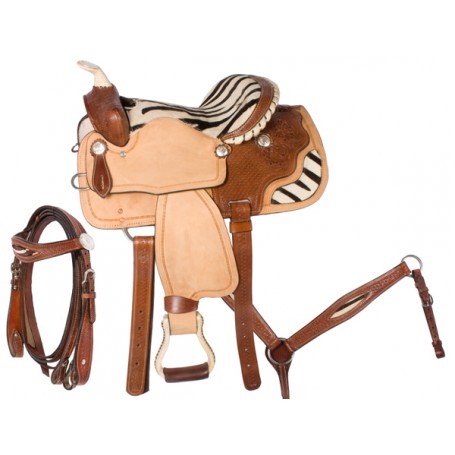 Premium Mini Horse Miniature Child Kids Saddle 8