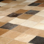 Beautiful 5X8 Cow skin leather Cowhide Rug Carpet
