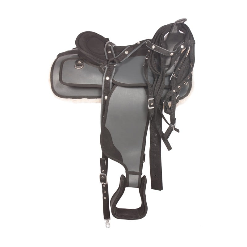 16 Western Synthetic Horse Saddle Tack Set