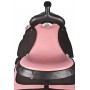 15 17 Black Pink Synthetic Western Horse  Saddle Crystals