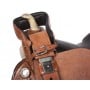 Western Ostrich Seat Barrel Racing Horse Saddle 16