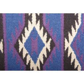 Blue Premium New Zealand Wool Show Horse Saddle Blanket