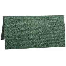 Solid Green Premium New Zealand Wool Show Horse Saddle Blanket